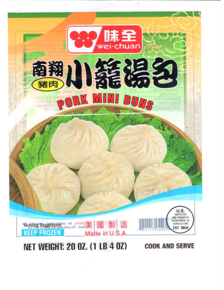 California Firm Recalls Pork Mini Buns Products Due to Misbranding and Undeclared Allergens